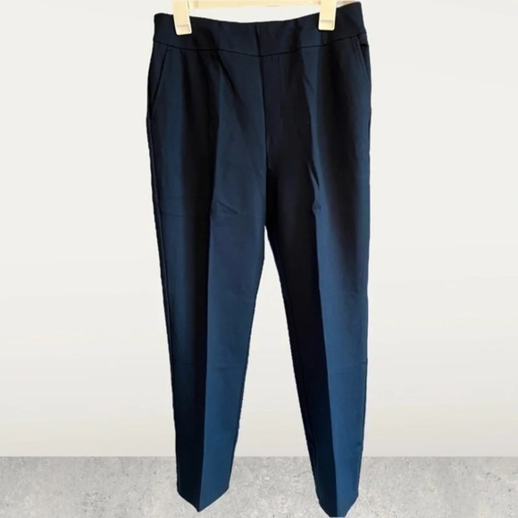 Women’s Elizabeth & Clarke Ponte Knit Ankle Pants w/ StainTech size 10 - Picture 1 of 6